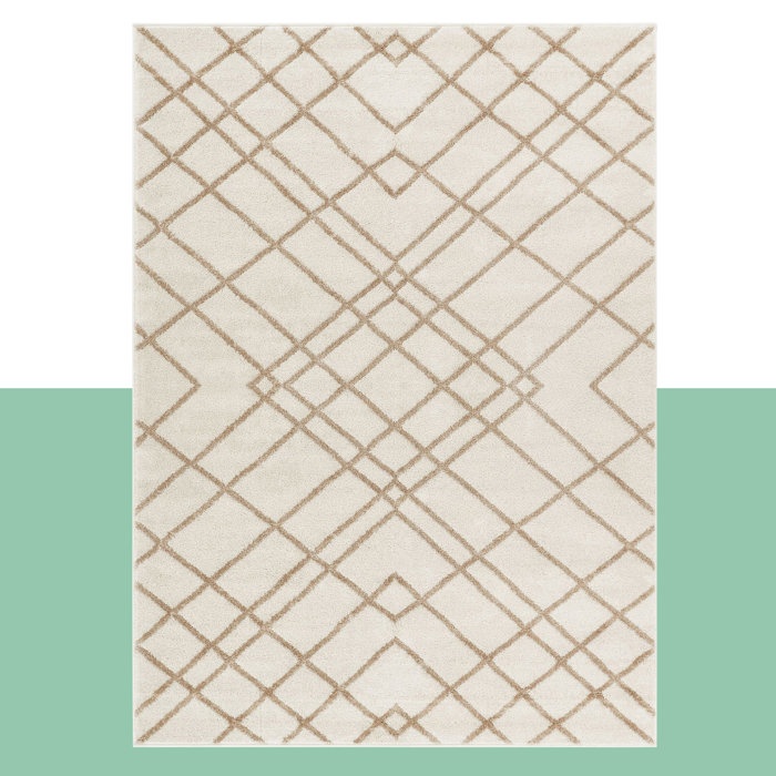 Hashtag Home Coppola Ivory Area Rug & Reviews Wayfair